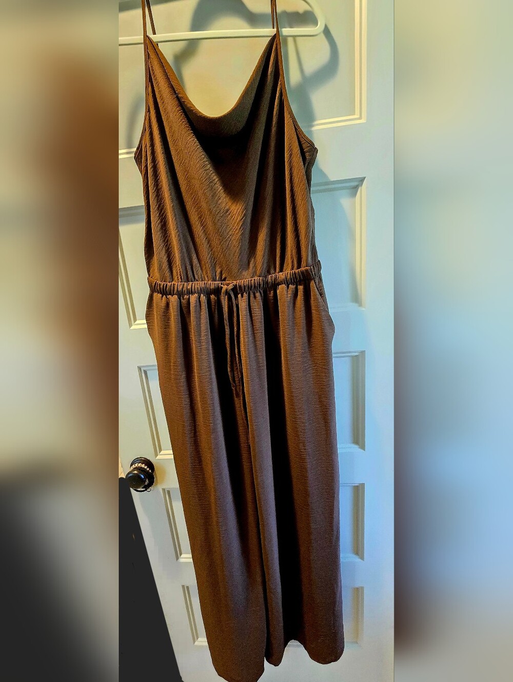 Gilli Brown Spaghetti-Strap Jumpet NWOT Mocha XXL